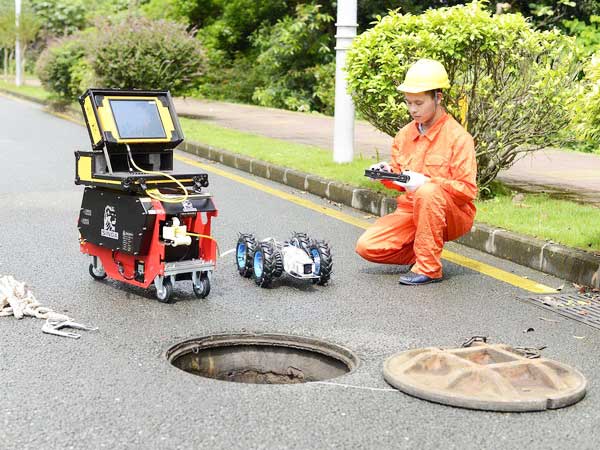 长顺管道机器人检测